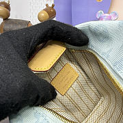 Kitlife Louis Vuitton Side Trunk Bag Blue M27891 23.5x8.5x16cm  - 3