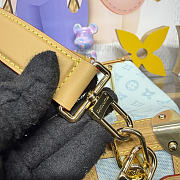 Kitlife Louis Vuitton Side Trunk Bag Blue M27891 23.5x8.5x16cm  - 2