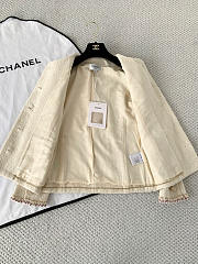 Kitlife Chanel 26C Off-white Tweed Coat - 6