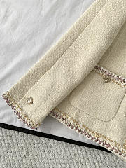 Kitlife Chanel 26C Off-white Tweed Coat - 4