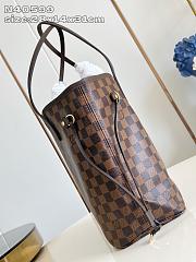 Kitlife Louis Vuitton Neverfull MM Damier Ebene Canvas Brown N40599 31x28x14cm - 6