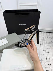 Kitlife Tom Ford Padlock Handcrafted High-Heeled Sandals Black - 3