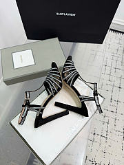 Kitlife Tom Ford Padlock Handcrafted High-Heeled Sandals Black - 6