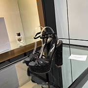 Kitlife Aquazzura Sinner Platform Sandals Black - 1