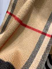 Kitlife Burberry Check Ripple Double-Sided Cashmere Coat Beige - 6