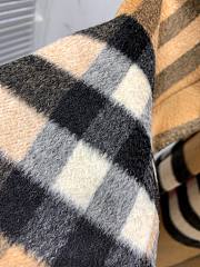 Kitlife Burberry Check Ripple Double-Sided Cashmere Coat Beige - 4