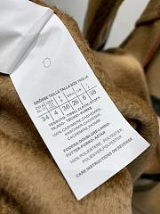 Kitlife Burberry Check Ripple Double-Sided Cashmere Coat Beige - 3