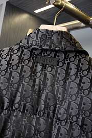 Kitlife Dior Oblique Down Jacket Black Technical Jacquard  - 4