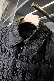 Kitlife Dior Oblique Down Jacket Black Technical Jacquard  - 5