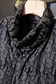 Kitlife Dior Oblique Down Vest Black Cotton-Blend Jacquard - 5