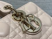 Kitlife Dior Lady Medium D-joy Bag Light Pink - 22.5 x 12 x 4 cm - 3