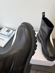 Kitlife Celine Margaret Boots In Black Calfskin - 3