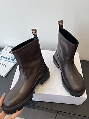 Kitlife Celine Margaret Boots In Dark Brown Calfskin - 2