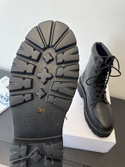 Kitlife Celine Retro Platform Ankle Boots Black - 3