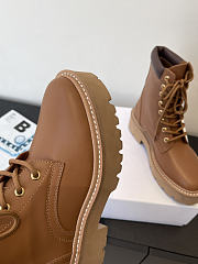 Kitlife Celine Retro Platform Ankle Boots Brown - 2