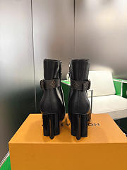 Kitlife Louis Vuitton Silhouette Ankle Boots in Black - 2