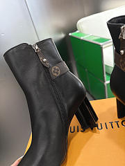 Kitlife Louis Vuitton Silhouette Ankle Boots in Black - 3