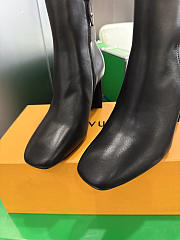 Kitlife Louis Vuitton Silhouette Ankle Boots in Black - 4