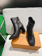 Kitlife Louis Vuitton Silhouette Ankle Boots in Black - 6