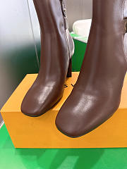 Kitlife Louis Vuitton Silhouette Ankle Boots in Dark Brown - 3