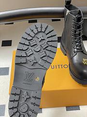 Kitlife Louis Vuitton Ranger Boots Black With Logo - 2