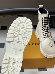 Kitlife Louis Vuitton Ranger Boots White With Logo - 2