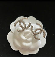 Kitlife Chanel CC Silver Earrings - 4