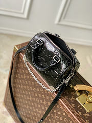 Kitlife Louis Vuitton Speedy Trunk 20 Bag Black Monogram Saga M27921 13.5x11x20.5cm  - 3