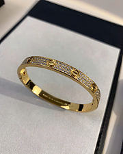 Kitlife Cartier Love Paved Bacelet in Gold - 1