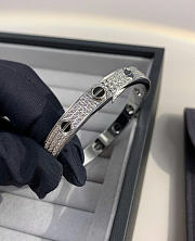 Kitlife Cartier Love Paved Bacelet in Silver - 3