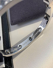 Kitlife Cartier Love Paved Bacelet in Silver - 5
