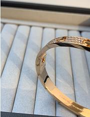 Kitlife Cartier Love Paved Bacelet in Rose Gold - 4