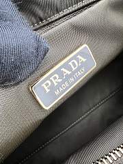 Kitlife Prada Explore Medium Dark Brown Shoulder Bag With Flap 1BD394 30x14x10cm - 6