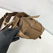 Kitlife Prada Explore Medium Dark Brown Shoulder Bag With Flap 1BD394 30x14x10cm - 3