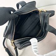Kitlife Prada Large leather Top-handle Bag Black 1BB148 33x22x14cm - 5