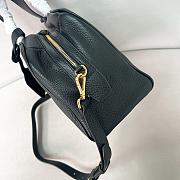 Kitlife Prada Large leather Top-handle Bag Black 1BB148 33x22x14cm - 4