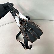 Kitlife Prada Large Leather Tote Bag Black 1BG604 35x22x11cm - 6