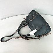 Kitlife Prada Large Leather Tote Bag Black 1BG604 35x22x11cm - 4