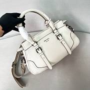Kitlife Prada Large Leather Tote Bag White 1BG604 35x22x11cm - 1
