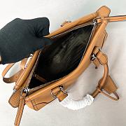 Kitlife Prada Large Leather Tote Bag Brown 1BG604 35x22x11cm  - 2