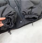 Kitlife Miu Miu Technical Pongé Cropped Down Jacket Black - 4