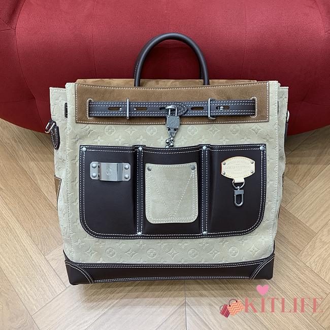 Kitlife Louis Vuitton Steamer 40 Bag Tan M26019 42x40x17cm - 1