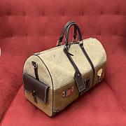 Kitlife Louis Vuitton Keepall Bandoulière Bag Tan M26127 50x29x23cm - 6