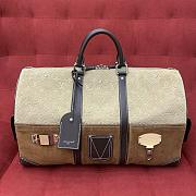 Kitlife Louis Vuitton Keepall Bandoulière Bag Tan M26127 50x29x23cm - 5