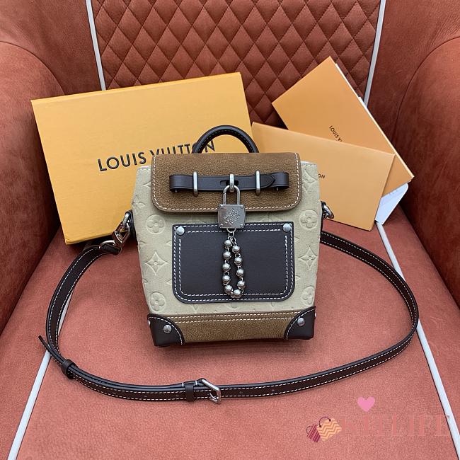 Kitlife Louis Vuitton Steamer Bag Tan M26128 16.5x20x8.5cm - 1