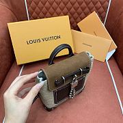 Kitlife Louis Vuitton Steamer Bag Tan M26128 16.5x20x8.5cm - 5