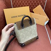 Kitlife Louis Vuitton Steamer Bag Tan M26128 16.5x20x8.5cm - 4