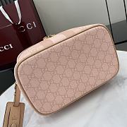 Kitlife Gucci Savoy Medium Beauty Case Pink 811489 25x17.5x15cm - 4