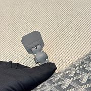 Kitlife Goyard Voyage Double Watch Case Grey 17x10x7cm - 4