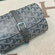 Kitlife Goyard Voyage Double Watch Case Grey 17x10x7cm - 3